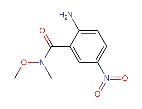 2-Amino-N-methoxy-N-methyl-5-nitrobenzamide