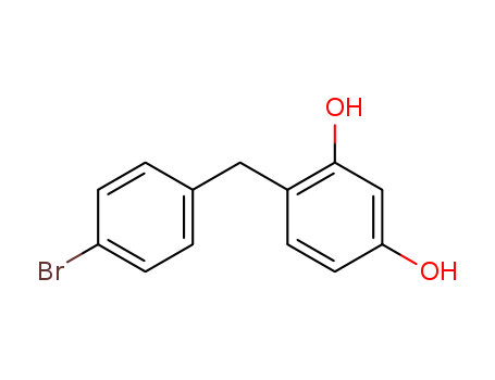 6280-41-7,4-(4-bromobenzyl)benzene-1,3-diol,