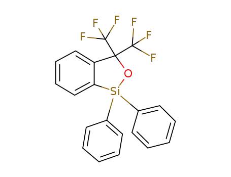 1,1-diphenyl-3,3-bis(trifluoromethyl)-3H-<2,1>benzoxasilole