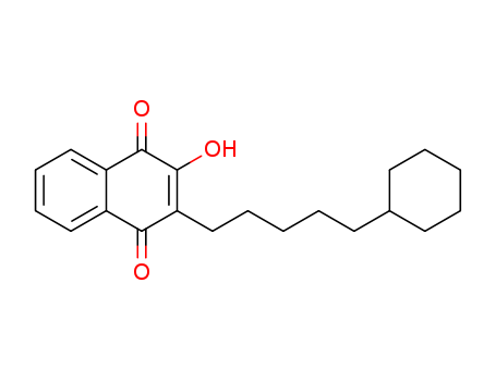 1,4-Naphthalenedione,2-(5-cyclohexylpentyl)-3-hydroxy- cas  22769-71-7