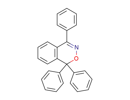 Molecular Structure of 19734-06-6 (1H-2,3-Benzoxazine, 1,1,4-triphenyl-)