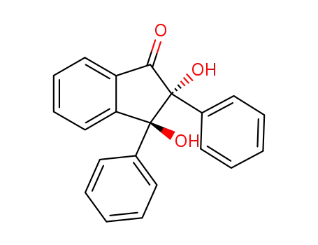 1.2<i>c</i>-dihydroxy-1<i>r</i>.2<i>t</i>-diphenyl-indanone-<sup>(3)</sup>