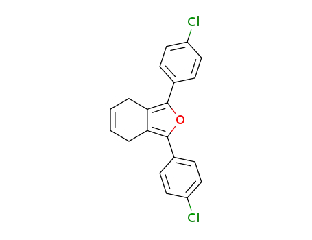 Molecular Structure of 5465-43-0 (1,3-bis(4-chlorophenyl)-4,7-dihydro-2-benzofuran)