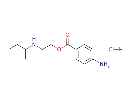 74203-56-8,N-{2-[(4-aminobenzoyl)oxy]propyl}butan-2-aminium chloride,