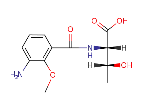 <i>N</i>-(3-amino-2-methoxy-benzoyl)-DL-threonine