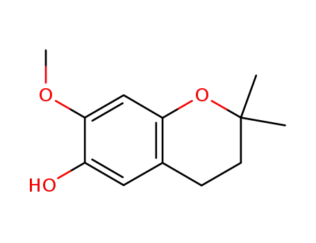 Molecular Structure of 83923-51-7 (DIMETHYLMETHOXY CHROMANOL)