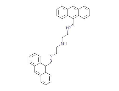 1,2-Ethanediamine,
N-(9-anthracenylmethylene)-N'-[2-[(9-anthracenylmethylene)amino]ethyl]
-
