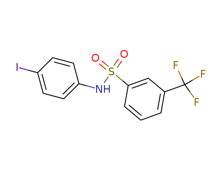 N-(3-TRIFLUOROMETHYLPHENYL)SULFONYL(4-IODO)ANILINE(682786-18-1)