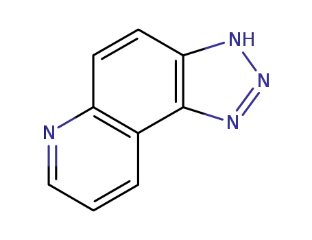Molecular Structure of 233-62-5 (1H-1,2,3-Triazolo[4,5-f]quinoline)