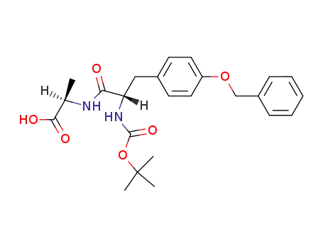 D-Alanine,
N-[N-[(1,1-dimethylethoxy)carbonyl]-O-(phenylmethyl)-L-tyrosyl]-