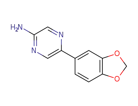 2-amino-5-(3',4'-methylenedioxyphenyl)-1,4-pyrazine