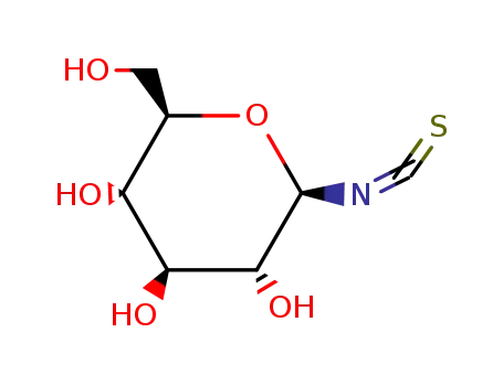 Molecular Structure of 50802-49-8 (N-(thioxomethylidene)-beta-D-glucopyranosylamine)