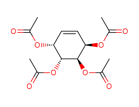 Molecular Structure of 594858-32-9 (5-Cyclohexene-1,2,3,4-tetrol, tetraacetate, (1R,2R,3R,4R)-)