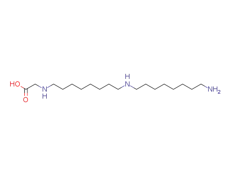 Molecular Structure of 557102-90-6 (Glycine, N-[8-[(8-aminooctyl)amino]octyl]-)