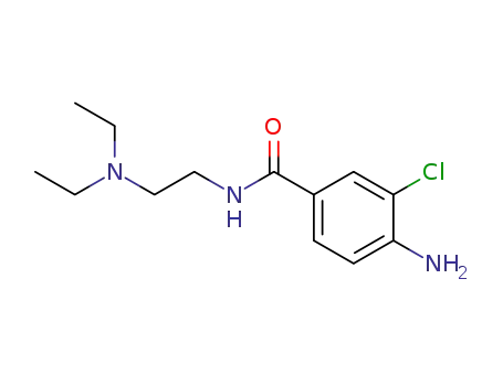 Molecular Structure of 891-60-1 (Declopramide)