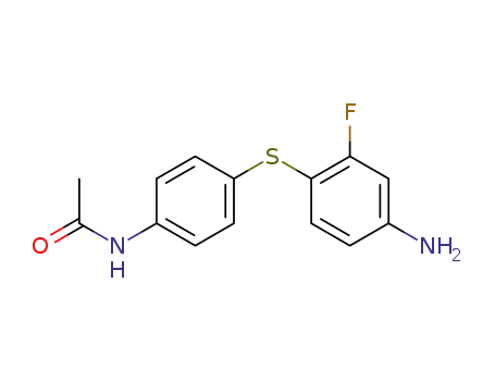 N-[4-[(4-Amino-2-fluorophenyl)thio]phenyl]acetamide