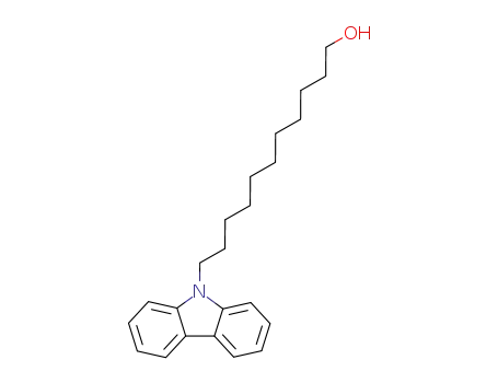 Molecular Structure of 127422-09-7 (9H-Carbazole-9-undecanol)