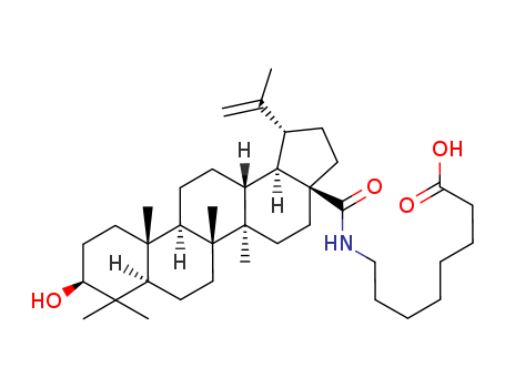 150840-29-2,8-{[(3beta)-3-hydroxy-28-oxolup-20(29)-en-28-yl]amino}octanoic acid,