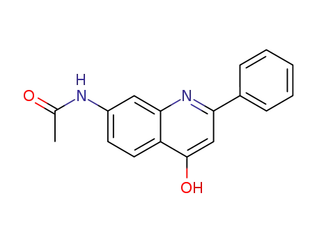 Acetamide, N-(4-hydroxy-2-phenyl-7-quinolinyl)-
