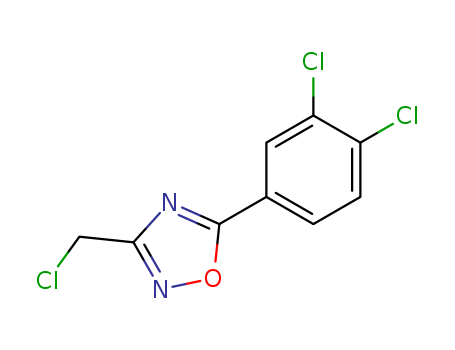 3-(CHLOROMETHYL)-5-(3,4-DICHLOROPHENYL)-1,2,4-OXADIAZOLE