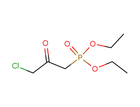 Molecular Structure of 67257-29-8 (Diethyl-3-chloro-2-oxopropyl phosphonate)