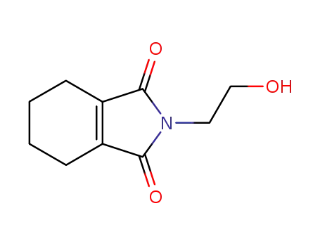Molecular Structure of 77967-47-6 (1H-Isoindole-1,3(2H)-dione, 4,5,6,7-tetrahydro-2-(2-hydroxyethyl)-)