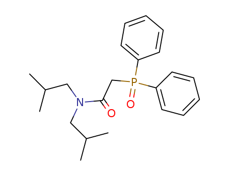 Acetamide, 2-(diphenylphosphinyl)-N,N-bis(2-methylpropyl)-