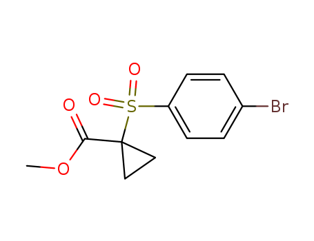 145348-25-0,methyl 1-[(4-bromophenyl)sulfonyl]cyclopropanecarboxylate,