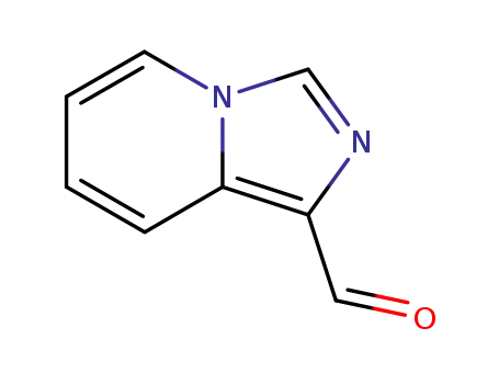 Molecular Structure of 56671-67-1 (Imidazo[1,5-a]pyridine-1-carboxaldehyde (9CI))