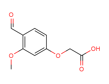 Acetic acid,2-(4-formyl-3-methoxyphenoxy)-(84969-24-4)