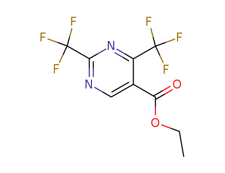 ETHYL-2-TRIFLUOROMETHYL-4-TRIFLUOROMETHYL-5-PYRIMIDINE CARBOXYLATE