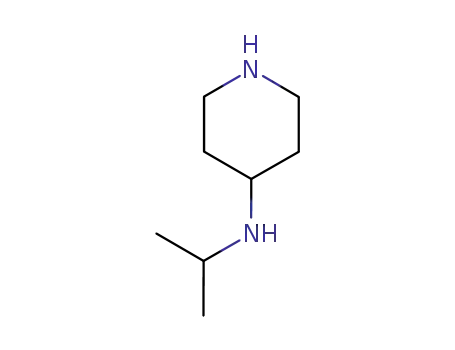 Molecular Structure of 534595-53-4 (N-isopropylpiperidin-4-amine)