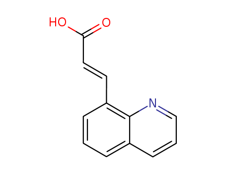 2-Propenoic acid,3-(8-quinolinyl)-