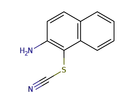Thiocyanic acid, 2-amino-1-naphthalenyl ester