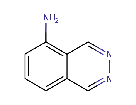 Molecular Structure of 102072-84-4 (PHTHALAZIN-5-AMINE)