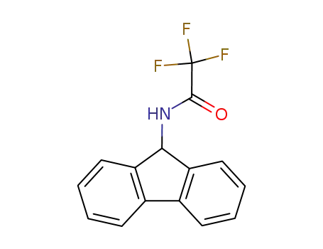 Molecular Structure of 1493-54-5 (N-(9H-fluoren-9-yl)-2,2,2-trifluoro-acetamide)