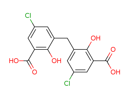Benzoic acid,3,3'-methylenebis[5-chloro-2-hydroxy- cas  6342-09-2