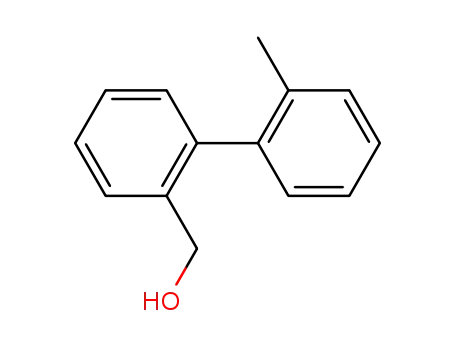 Molecular Structure of 7111-76-4 (2-(2-Methylphenyl)-benzenemethanol)