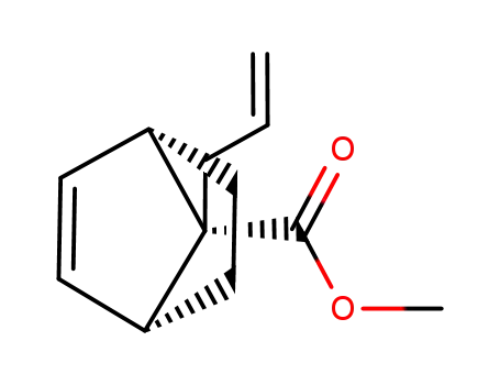 Molecular Structure of 790260-42-3 (Bicyclo[2.2.1]hept-2-ene-7-carboxylic acid, 7-(2-propenyl)-, methyl ester, (7-anti)- (9CI))
