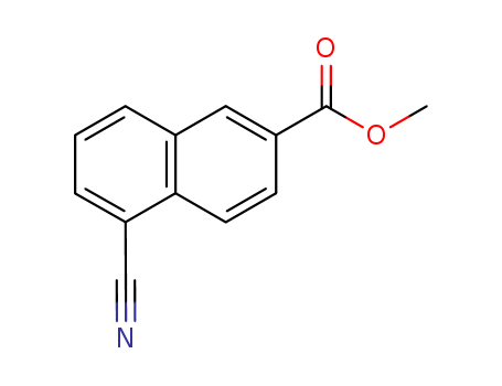 2-Naphthalenecarboxylicacid, 5-cyano-, methyl ester