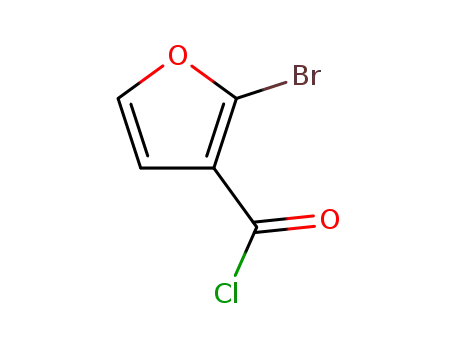 Molecular Structure of 915707-69-6 (2-Bromo-3-furoyl chloride)