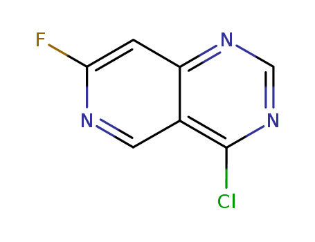 4-chloro-7-fluoro-pyrido[4,3-d]pyrimidine