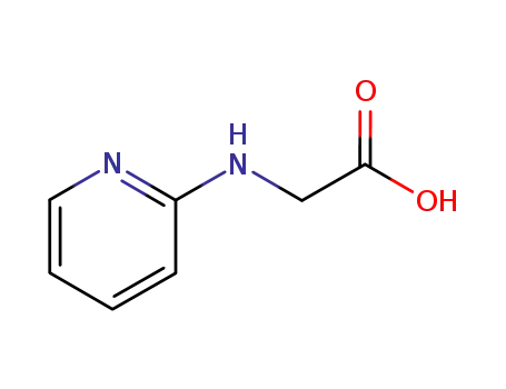 Molecular Structure of 52946-88-0 (Glycine, N-2-pyridinyl- (9CI))