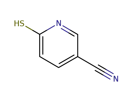 Molecular Structure of 27885-58-1 (6-sulfanylnicotinonitrile)