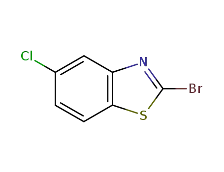 Molecular Structure of 2941-56-2 (2-Bromo-5-chlorobenzothiazole)