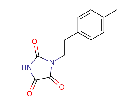 1-(2-p-Tolyl-ethyl)-imidazolidine-2,4,5-trione