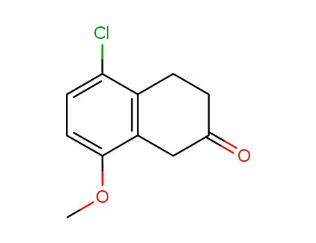 2(1H)-Naphthalenone,5-chloro-3,4-dihydro-8-methoxy-