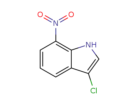 Molecular Structure of 165669-14-7 (3-CHLORO-7-NITRO-1H-INDOLE)