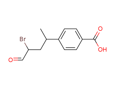 Benzoic acid, 4-(3-bromo-1-methyl-4-oxobutyl)-