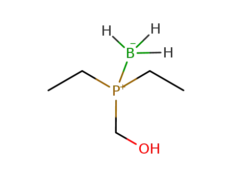 Molecular Structure of 635689-45-1 ((borane)diethylphosphinomethane alcohol)
